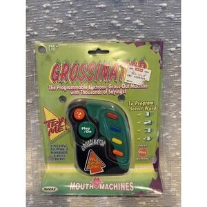 Vintage Grossinator‎ SRM Mouth Machines 1995 NRFP Programmable Electronic Gross